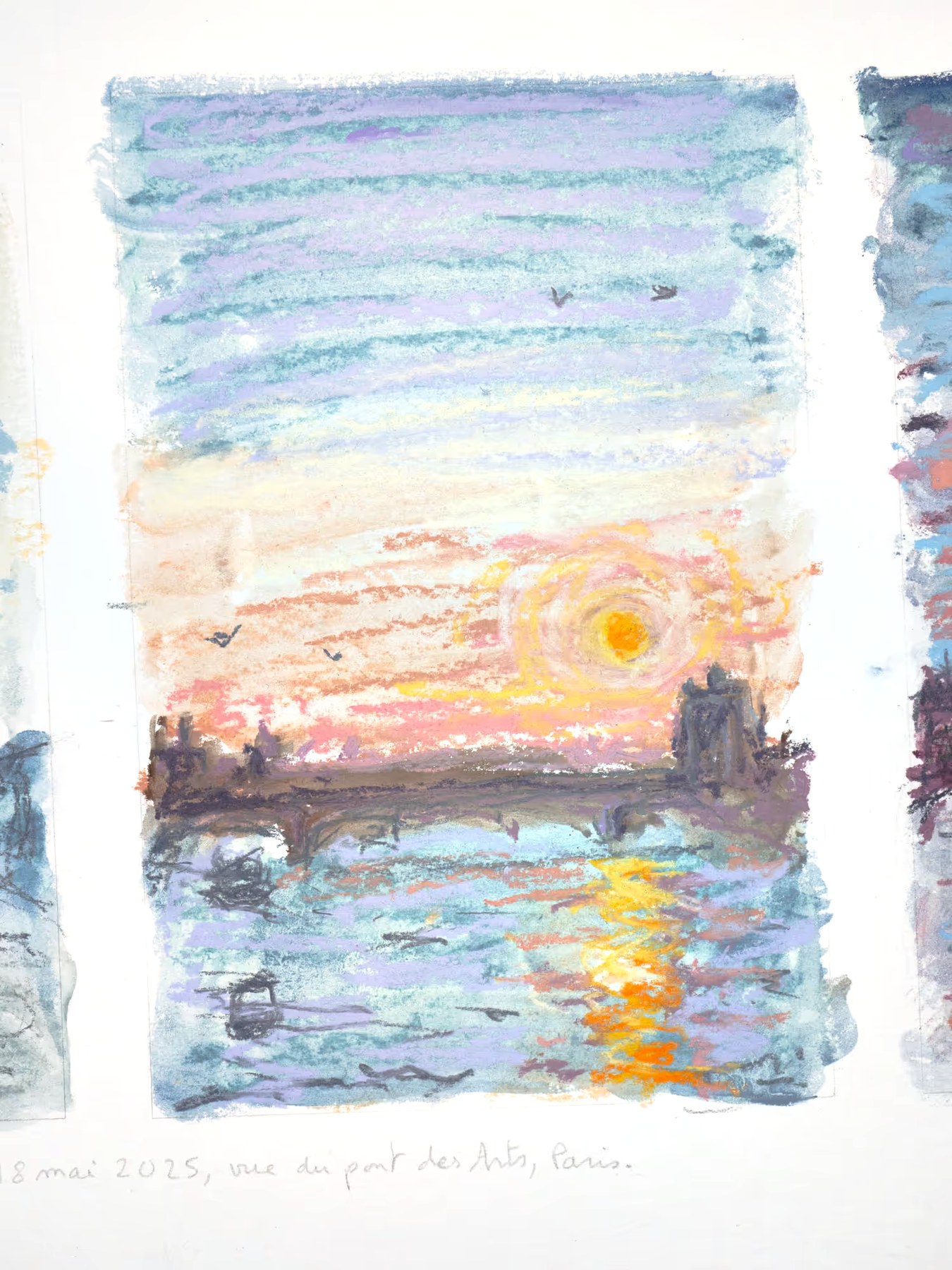 Panneau 2 du triptyque, dimanche 18 mai 2025