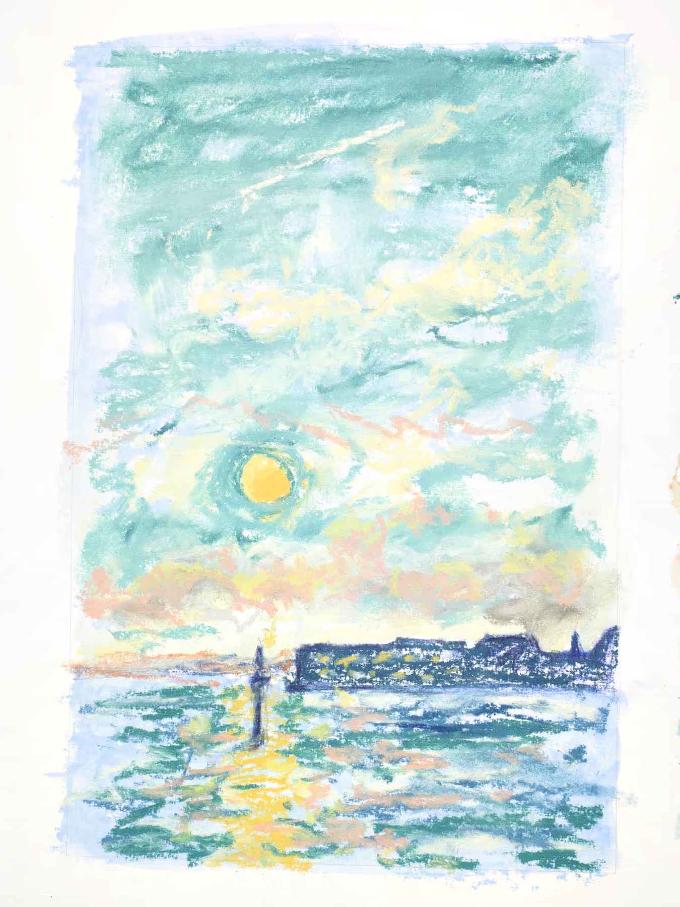 Panneau 1 du triptyque, jeudi 11 avril 2024
