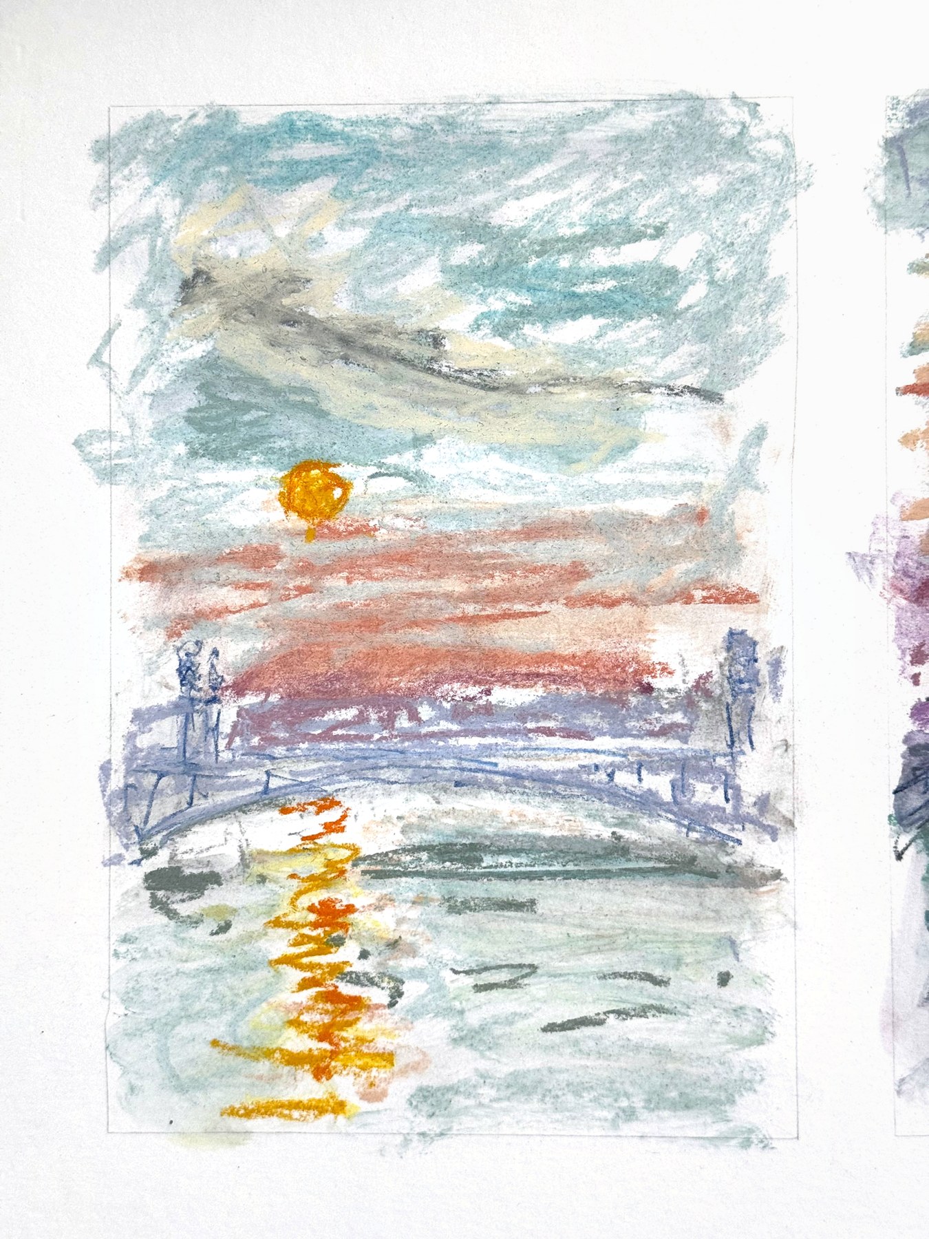 Panneau 1 du triptyque, samedi 21 mars 2026