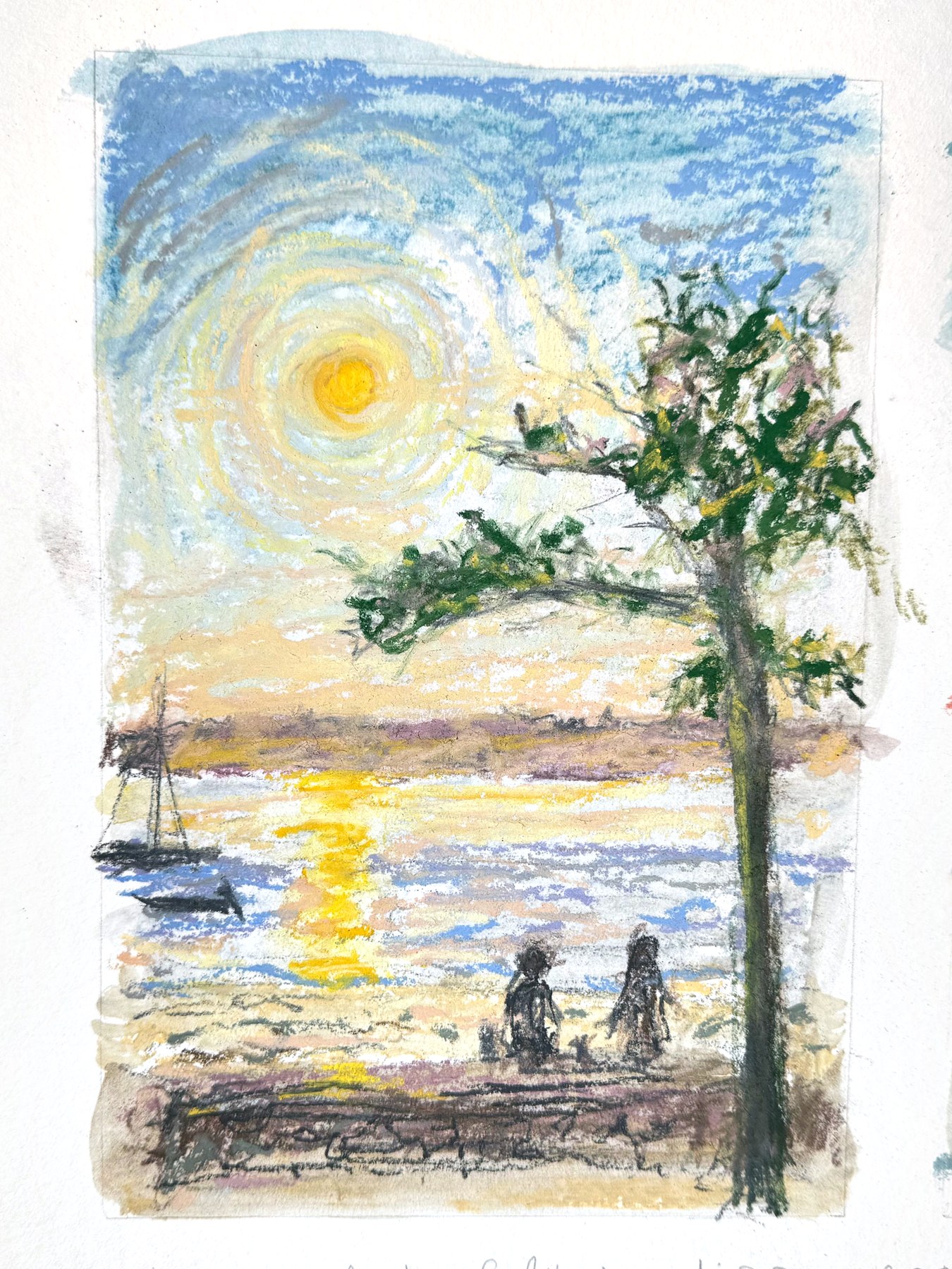 Panneau 1 du triptyque, samedi 23 mai 2026