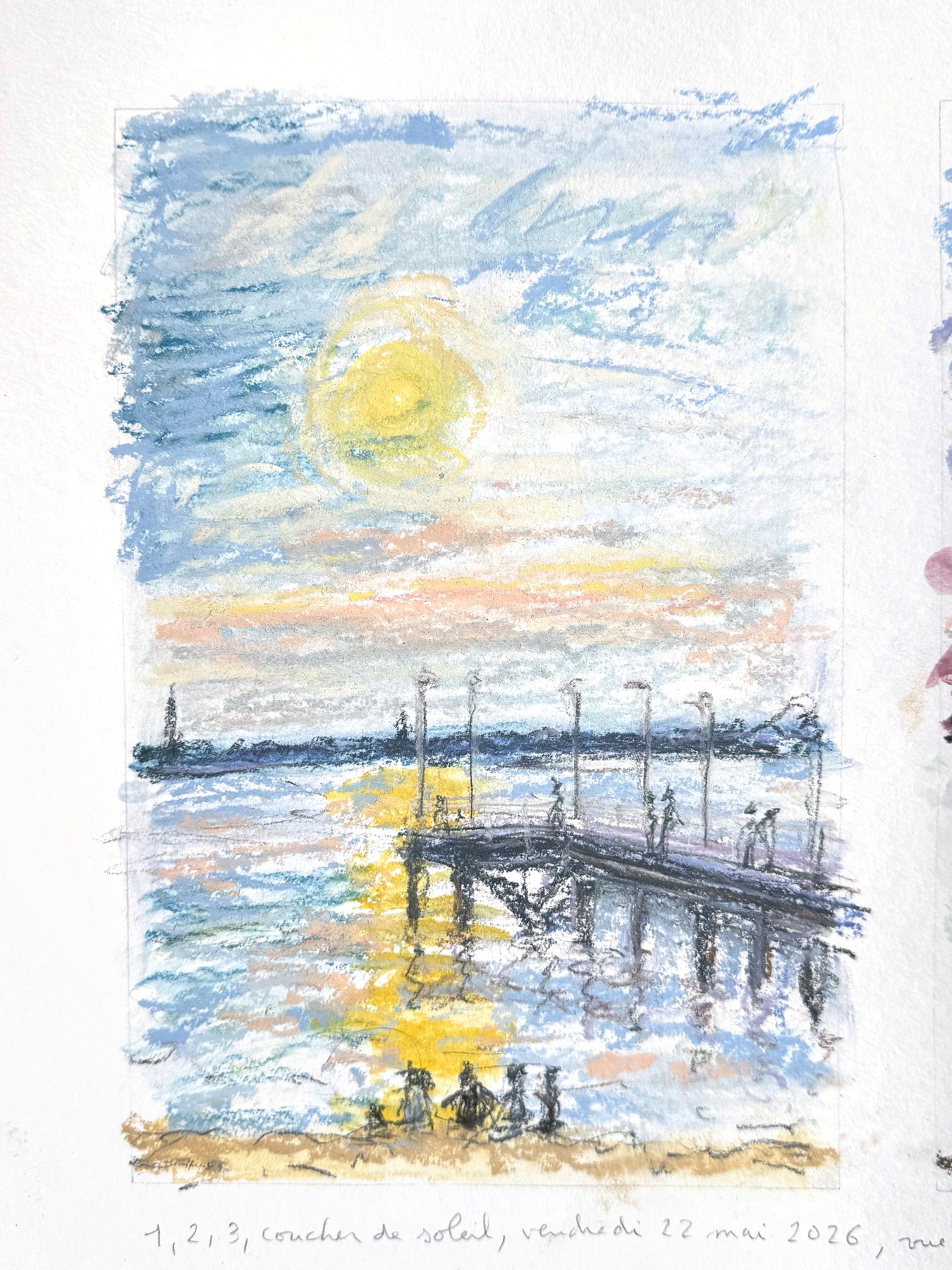 Panneau 1 du triptyque, vendredi 22 mai 2026