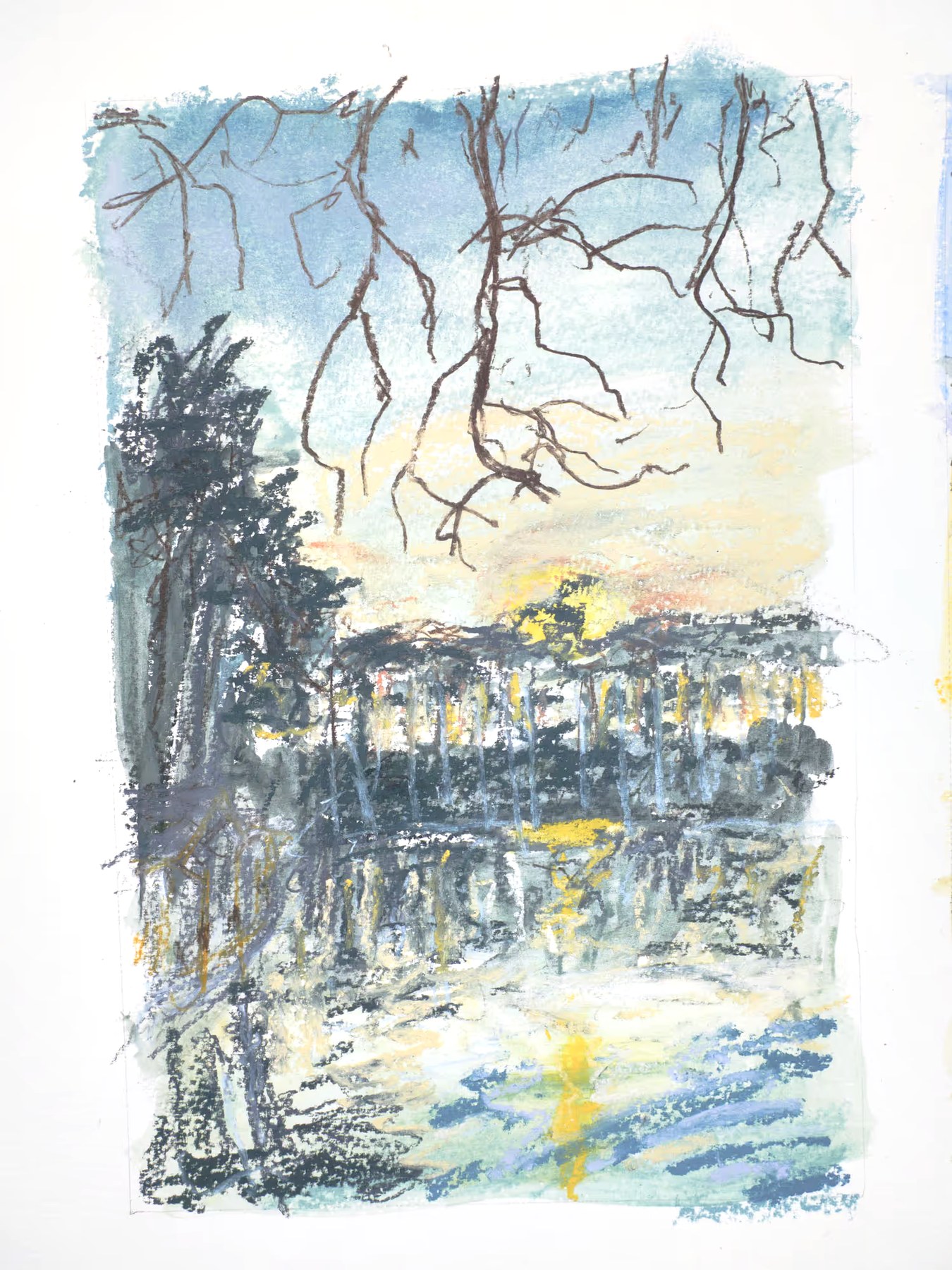 Panneau 1 du triptyque, vendredi 7 mars 2025